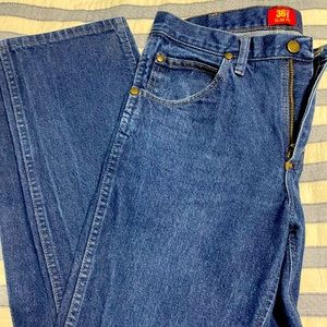 LIKE NEW!!! Wrangler 36MWZ PD Slim fit dark jeans 30x32